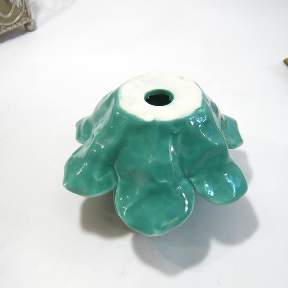 Floral Flower Garden Theme Glass Votive Candle Holder - Picture 5 of 5